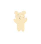 ほんわかほっこりくまさん（個別スタンプ：2）