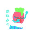 はっちゃんが作ったイチゴスタンプ1（個別スタンプ：6）