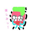 はっちゃんが作ったイチゴスタンプ1（個別スタンプ：15）