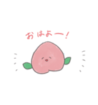 桃のももちゃん（個別スタンプ：1）