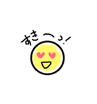 にこちゃん手書き文字（個別スタンプ：4）