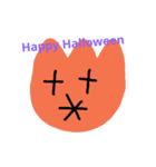 不思議な顔（個別スタンプ：5）