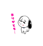 エンジェルわんこスタンプ（個別スタンプ：3）