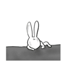 勤勉なうさぎ6（個別スタンプ：24）
