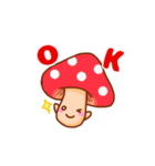 げんきのこ（個別スタンプ：3）