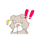ふわふわいぬさん。（個別スタンプ：5）