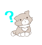 ふわふわいぬさん。（個別スタンプ：6）