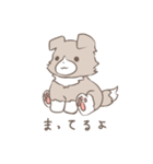 ふわふわいぬさん。（個別スタンプ：7）