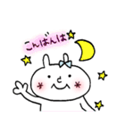 うさぎのぴんちゃん＊日常（個別スタンプ：3）
