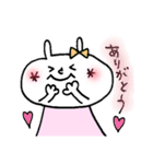 うさぎのぴんちゃん＊日常（個別スタンプ：5）