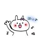 うさぎのぴんちゃん＊日常（個別スタンプ：24）