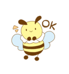 みつばちスズメマーチ（個別スタンプ：1）