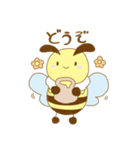 みつばちスズメマーチ（個別スタンプ：2）