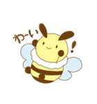 みつばちスズメマーチ（個別スタンプ：3）