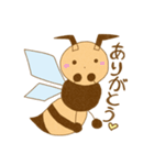 みつばちスズメマーチ（個別スタンプ：5）