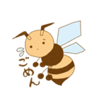 みつばちスズメマーチ（個別スタンプ：6）