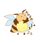 みつばちスズメマーチ（個別スタンプ：19）