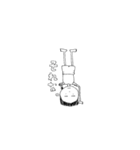 逆立ち選手 リカ（個別スタンプ：5）