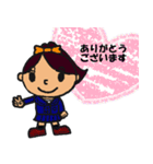 チアダンス部【セーラー服】（個別スタンプ：3）