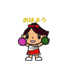 チアダンス部【セーラー服】（個別スタンプ：5）