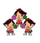 チアダンス部【セーラー服】（個別スタンプ：36）