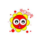 可愛い(赤) まるちゃん（個別スタンプ：5）