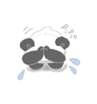 かわいいパンダシャン（個別スタンプ：7）