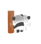 かわいいパンダシャン（個別スタンプ：9）