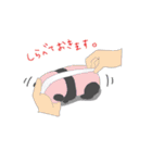 かわいいパンダシャン（個別スタンプ：31）