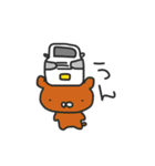 くるまあにまるず。（個別スタンプ：4）