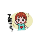 毎日ゴキゲン勇気づけスタンプ（個別スタンプ：3）