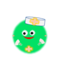 まりも＆バドミントンシャトル（個別スタンプ：12）