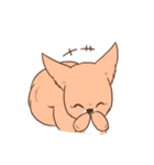 じょんジョンのねことリス（個別スタンプ：19）