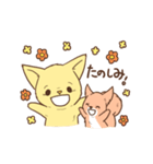 じょんジョンのねことリス（個別スタンプ：21）