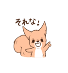 じょんジョンのねことリス（個別スタンプ：22）