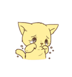 じょんジョンのねことリス（個別スタンプ：23）