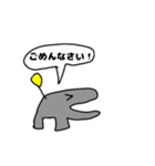 甘噛みカバ君のスタンプ（個別スタンプ：18）