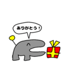 甘噛みカバ君のスタンプ（個別スタンプ：21）