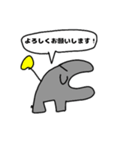 甘噛みカバ君のスタンプ（個別スタンプ：24）