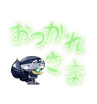 でか文字スタンプ おたまちゃん（個別スタンプ：4）