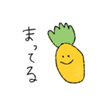 果物と野菜の日常(よく使う挨拶)（個別スタンプ：18）