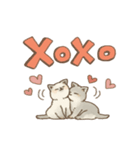 可愛い子猫のでか文字スタンプ～英語ver～2（個別スタンプ：4）