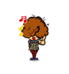 もじゃ君の日常（個別スタンプ：2）