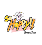 ねこまくらとでか文字（個別スタンプ：35）