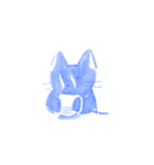 ふわふわ猫と大切な時間（個別スタンプ：1）