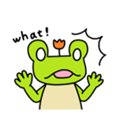 トランクスをはいたカエル～ぷち2～（個別スタンプ：2）