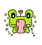 トランクスをはいたカエル～ぷち2～（個別スタンプ：3）