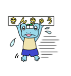 トランクスをはいたカエル～ぷち2～（個別スタンプ：29）