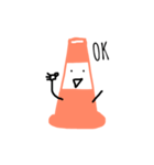 三角錐コーン（個別スタンプ：10）