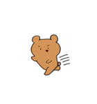 表情豊かなくま（個別スタンプ：5）